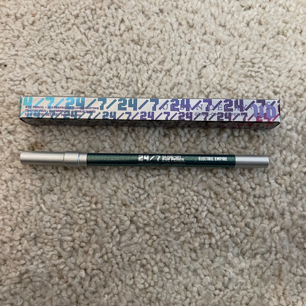 NIB UD Urban Decay 24/7 Glide-On eye Pencil Electric Empire Full Size NEW